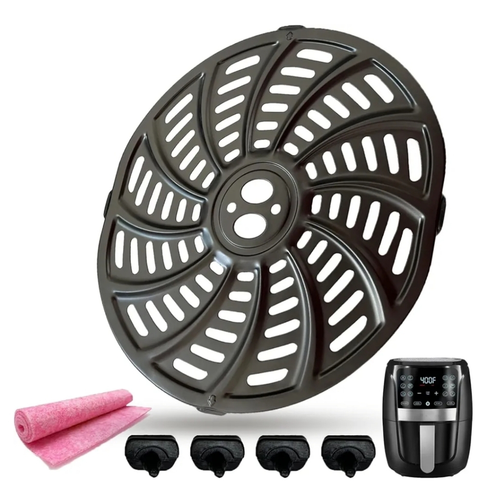 5QT Air Fryer Replacement Tray for Gourmia GAF556 Air Fryers, Upgraded Nonstick